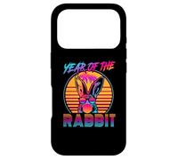 Custodia per iPhone 17 Pro Year Of The Rabbit Retro Vintage 80s Funny Bunny Lover