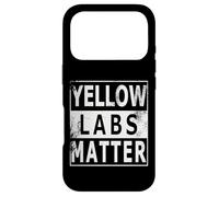Custodia per iPhone 17 Pro Yellow Labs Matter Labrador Retriever Lab cane