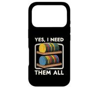 Custodia per iPhone 17 Pro Yes I Need Them All Disc Golf Men Shelf Joke Disc Golf
