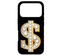 Custodia per iPhone 17 Pro Yes I'm Rich, Elegant Hip Hop Cool Necklace with Dollar