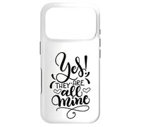 Custodia per iPhone 17 Pro Yes They Are All Mine Moms With Crazy Kids Funny Daying