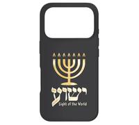 Custodia per iPhone 17 Pro Yeshua Luce del Mondo - Giallo dorato