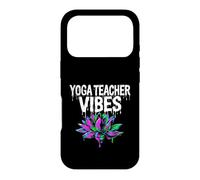 Custodia per iPhone 17 Pro Yoga Teacher Vibes Dripping Lotus Flower Aesthetic