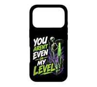 Custodia per iPhone 17 Pro You are 't even on my level divertente alieno UFO Graphic