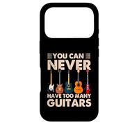 Custodia per iPhone 17 Pro You Can Never Have Too Many Guitars Music Guitar