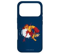 Custodia per iPhone 17 Pro Young Justice Splatter Art Kid Flash Logo