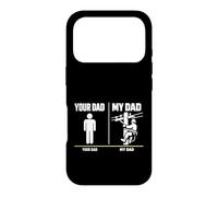 Custodia per iPhone 17 Pro Your Dad My Dad Lineman Electrician Electrical Lineworker
