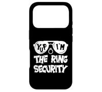 Custodia per iPhone 17 Pro Yup I'm The Ring Bearer Wedding Security per ragazze, ragazzi e bambini, divertimento