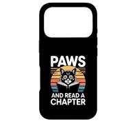 Custodia per iPhone 17 Pro Zampe e leggi un capitolo Cute Cat Lover