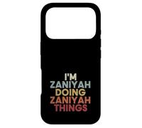 Custodia per iPhone 17 Pro Zaniyah Name Zaniyah Personalized Name First Given