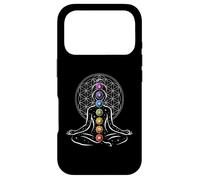 Custodia per iPhone 17 Pro Zen Yoga Meditazione Simboli dei chakra Geometria sacra