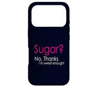 Custodia per iPhone 17 Pro Zucchero? No, Grazie Sono Abbastanza Dolce Amanti Keto Indossare