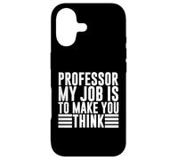 Custodia per iPhone 17 Professore il mio lavoro è farti pensare Professore