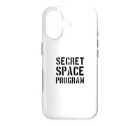 Custodia per iPhone 17 Programma spaziale segreto/divertente design UFO Alien Conspiracy