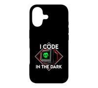 Custodia per iPhone 17 Programmer I Code In The Dark Retro Hacker Skull