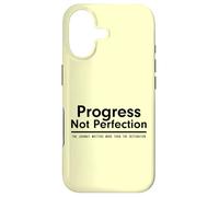 Custodia per iPhone 17 Progress Not Perfection Inspirational Self Improvement