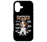 Custodia per iPhone 17 Proprietario del cane Beagle T Anatomia del Beagle che