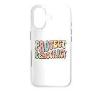 Custodia per iPhone 17 Proteggi la democrazia Retro Vintage Patriotic Pro Democracy