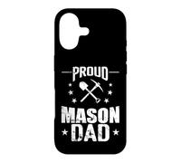 Custodia per iPhone 17 Proud Mason Dad Edilizia Padre Massoneria