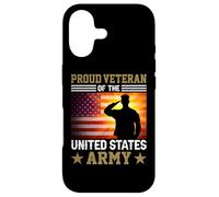 Custodia per iPhone 17 Proud Veteran Of The US Army American Flag Patriotic
