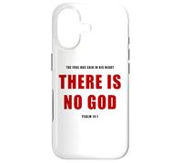 Custodia per iPhone 17 Psalm 14:1 The Fool Has Said, THERE IS NO GOD - Evangelism