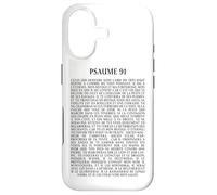 Custodia per iPhone 17 Psalms 91 Bible Verse Protection Safety Blessing (FRENCH)