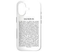 Custodia per iPhone 17 Psalms 91 Bible Verse Protection Safety Blessing (SPANISH)