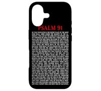 Custodia per iPhone 17 Psalms 91 Full KJV Bible Verse Protection & Safety Blessing