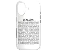 Custodia per iPhone 17 Psalms 91 Full KJV Bible Verse Protection & Safety Blessing