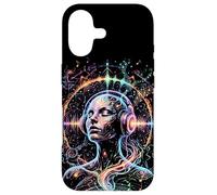 Custodia per iPhone 17 Psichedelico Trance Rave Arte Colorata