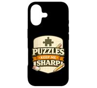 Custodia per iPhone 17 Puzzle Keep Me Sharp Thinking Mindset Brain Game