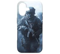 Custodia per iPhone 17 Quando il dovere chiama/Operatore nella Nebbia/Battleground Warzone