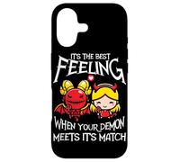 Custodia per iPhone 17 Quando Il Tuo Demone Incontra La Sua Partita! Demone