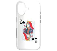 Custodia per iPhone 17 Queen of Spades - Carte da gioco per blackjack
