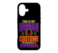Custodia per iPhone 17 Questo è il mio costume umano Sono davvero un demone