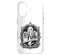 Custodia per iPhone 17 Qui Per Divertimento Non Le Conseguenze Vintage Gothic