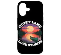Custodia per iPhone 17 Quiet lake, loud stories