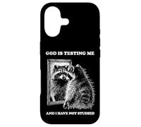 Custodia per iPhone 17 Raccoon, il Signore/Dio mi sta mettendo alla prova e non ho studiato