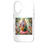 Custodia per iPhone 17 Radha e Krishna Amore
