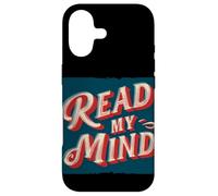 Custodia per iPhone 17 Raffreddare Leggi la mia Mente Discorso Emblema