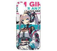 Custodia per iPhone 17 Ragazza giapponese Auto Da Corsa Anime Kawaii Ragazze Alla deriva