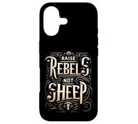 Custodia per iPhone 17 Raise Rebels Not Sheep Motivazione indipendente |-
