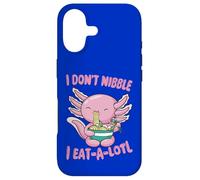 Custodia per iPhone 17 Ramen Pun I Don't Nibble I Eat-A-Lotl Sea Creature