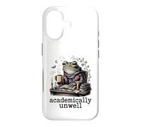 Custodia per iPhone 17 Rana accademicamente malato studio nerd