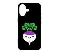 Custodia per iPhone 17 Rapa vegetali divertenti alimenti alimentari semplice rapa