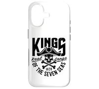 Custodia per iPhone 17 Re dei sette mari Wild Abstract Skull Real Gangs