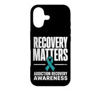 Custodia per iPhone 17 Recovery Matters Drug Alcol Addiction Awareness Teal