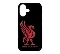 Custodia per iPhone 17 Red Liverpool Inghilterra Est. 1207 Liverbird colossale invecchiato