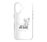 Custodia per iPhone 17 Regalo per amante delle galline Just Let Them Free Range