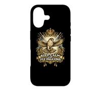 Custodia per iPhone 17 Regalo per gli amanti della falconeria Keep Calm and Fly